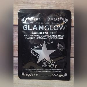 GlamGlow BUBBLESHEET Oxygenating Deep Cleanse Mask - NEW